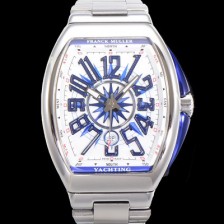 레플리카 [프랭크뮬러] 남성용 뱅가드 오토매틱 ETA2824 타입 45mm 메탈줄 화이트다이얼 fra8242  