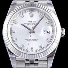 레플리카 [로렉스] 남성용 데이저스트II 실버 다이얼 오토매틱 무브먼트 ROL0005  