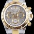 레플리카 [로렉스] 남성용 신형 데이토나 모델 업데이트!! 116523-78593 크로노그래프 18k 옐로골드 투톤 콤비 그레이 썬더스트 다이얼 야광 인덱스 오토매틱 무브먼트 ROL0310  