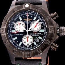 레플리카 [브라이틀링] 남성용 원드라이더 44mm 크로노그라프 쿼츠 블랙다이얼 BRE0442  