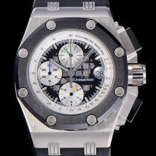 레플리카 [오데마피게]남성용 신형모델!! 로얄오크 오프쇼어 블랙 메가 태피스리 패펀 다이얼 오토매틱 무브먼트 AUD81621  