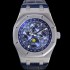 레플리카 [오데마피게] 남성용 로얄오크 퍼펙츄얼 캘린더 41mm 오토매틱 T5134 타입 가죽줄 블루다이얼 aud0487   