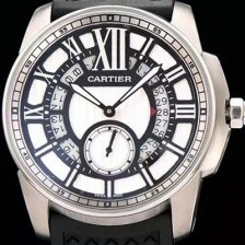 레플리카 [까르띠에] 남성용 칼리브 드 까르띠에 스위스 2824 오토매틱 무브먼트 CAR0351  