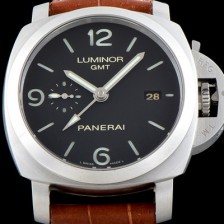 레플리카 [파네라이] 남성용 루미노르 1950 지엠티 PAM00320 3Days 오토매틱 Cal. P.9001 무브먼트 블랙 다이얼 PAN1213  