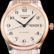 레플리카 [론진] 남성용 마스터 컬렉션 화이트 다이얼 오토매틱 무브먼트 LON0412  