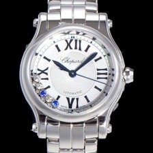 레플리카 [쇼파드] 여성용 해피스포츠 다이아몬드 오토매틱 A2892-2 타입 30mm 메탈줄 화이트다이얼 cho80547  