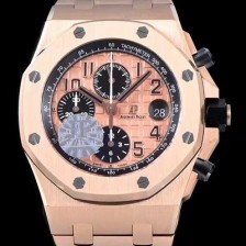 레플리카 [오데마피게] 남성용 로얄오크 오프쇼어 로즈골드 다이얼 오토매틱 무브먼트 AUD0400  