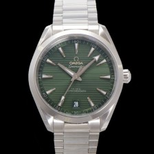 레플리카 [오메가] 남성용 씨마스터 220.10.41.21.10.001 아쿠아테라 코-액시얼 41mm 오토매틱 Cal.8900 타입 그린 다이얼 omg20234  
