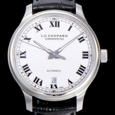레플리카 [쇼파드]남성용 엘유씨 1937 42미리 오토매틱 화이트다이얼 CHO30422  