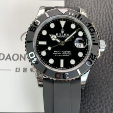 레플리카 [로렉스] 남성용 신형 요트마스터 m226659-0002 42mm 오토매틱 Cal.3235 타입 블랙 다이얼 ROL03368  