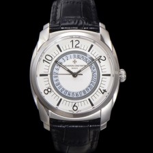 레플리카 [바쉐론 콘스탄틴] 남성용 케드릴셀프 와인딩 4500S/000A-B195 41mm 오토매틱 Cal. 5100/1 타입 화이트 다이얼 vac1156  