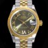 레플리카 [로렉스] 여성용 2021신상 데이져스트 오토매틱 ETA-2688 31mm 18K옐루골드 메탈줄 그린 다이얼 rol93201  