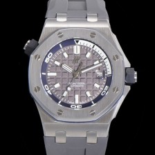 레플리카 [오데마피게] 남성용 로얄오크 오프쇼어 다이버 오토매틱 Cal.4308타입  42mm 우레탄줄 그레이다이얼 aud9591  