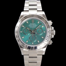 레플리카 [로렉스] 남성용 코스모그래프 데이토나 40mm 크로노그래프 7750 오토매틱 무브먼트 그린 다이얼 rol5338  
