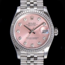 레플리카 [로렉스] 여성용 2021신상 데이져스트 오토매틱 ETA-2688 31mm 메탈줄 핑크 다이얼 rol51670  