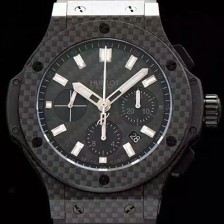 레플리카 [휴블렛] 남성용 빅뱅 올 블랙다이얼 카본 44mm HUB0420  