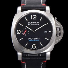 레플리카 [파네라이] 남성용 루미노르 1950 3데이 44미리 PAM00732 오토매틱 P.9010타입 가죽줄 블랙다이얼 pan9532  