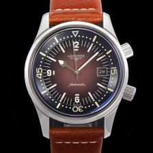 레플리카 [론진] 남성용 해리티지 오토매틱 Cal.L888.5 타입 42mm 가죽줄 래드다이얼  lon2915  