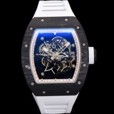 레플리카 [리차드밀레] 남성용 RM055 NTPT 카본 케이스 50mm 스켈레톤 다이얼 기계식 수동형 무브먼트 ric0260  