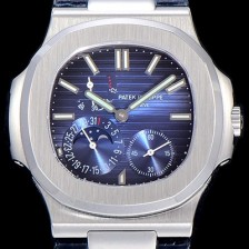 레플리카 [파텍필립]남성용 노틸러스 오토매틱 스틸 40미리 블루다이얼 PAT91730  