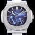 레플리카 [파텍필립]남성용 노틸러스 오토매틱 스틸 40미리 블루다이얼 PAT91730  