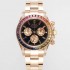 레플리카 [로렉스] 남성용 데이토나 레인보우 116598 RBOW 크로노그래프 18k 로즈골드 40mm 오토매틱 Cal.4130타입 블랙 다이얼 rol5433  