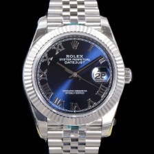 레플리카 [로렉스] 남성용 904L스틸!! 2022신형 데이저스트 41mm II m126334 블루 다이얼 로마 인덱스 스틸 브레이슬릿 신형 Cal.3235 오토매틱 무브먼트 ROL06135  