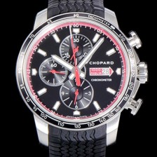 레플리카 [쇼파드] 남성용 밀레 밀리아 GTS 크로노그래프 44미리 오토매틱 A7750-2 우레탄줄 블랙다이얼 CHO73544  