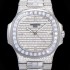 레플리카 [파텍필립] 남성용 노틸러스 5719/10G-010 보석/큐빅 셋팅 오토매틱 Cal.324 S C 타입 40미리 메탈 보석다이얼 PAT74089  