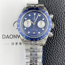 레플리카 [튜더] 남성용 헤리티지 블랙베이 M79360N 크로노그래프 팬더 41mm 오토매틱 7750무브먼트 블루 다이얼 tud5140  