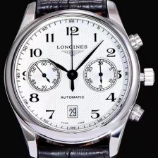 레플리카 [론진] 남성용 마스터 L2.669.4.78.6 컬렉션 화이트 다이얼 오토매틱 무브먼트 LON0410  