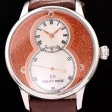 레플리카 [자케드로] 남성용 빅세컨즈 43mm 오토메틱 로즈골드 JAD4201  