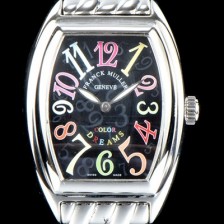 레플리카 [프랭크 뮬러] 남성용 컬러오브드림즈 1752 QZ COL DRM 레이디 워치 크레이지 아워 다이얼 브레이슬릿 스위스 오토매틱 무브먼트 FRA0434  