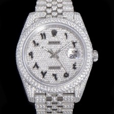 레플리카 [로렉스] 남성용 데이져스트 오토매틱 아시안 2824-2 타입  41mm 904L 다이아몬드 메탈줄 보석다이얼  rol61537  