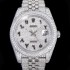 레플리카 [로렉스] 남성용 데이져스트 오토매틱 아시안 2824-2 타입  41mm 904L 다이아몬드 메탈줄 보석다이얼  rol61537  