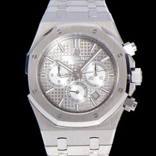 레플리카 [오데마피게] 남성용 로얄오크 26331 그레이 와플 다이얼 41mm 신형 ETA 7750B-2 오토매틱 무브먼트 AUD88421  