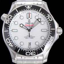 레플리카 [오메가] 남성용 시마스터 210.30.42.20.04.001 다이버 300M 오메가 코-액시얼 마스터 크로노미터 42MM 화이트 다이얼 Calibre 3130타입 오토매틱 무브먼트 OMG05043  