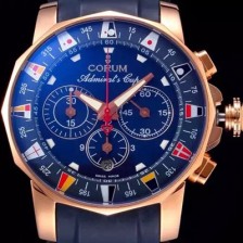 레플리카 [코럼] 남성용 애드머를스 컵 크로노 블랙다이이 COR041  