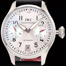 레플리카 [아이더블유씨] 남성용 빅파일럿 7 데이즈 44mm 실버다이얼 IWC0400  