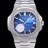 레플리카 [파텍필립]남성용 최신! 노틸러스 5711/1A 010 블루다이얼 40mm 메탈줄 Cal.324 S C 타입무브 오토매틱 PAT88125  
