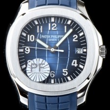 레플리카 [파텝필립] 남성용 파텍필립 5168G-001 신형 아쿠아넛 모델 텍스쳐드 다이얼 블루 우레탄러버 스트랩 기계식 오토매틱 무브먼트 PAT0105  