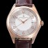 레플리카 [바쉐론 콘스탄틴] 남성용 피프티식스 Ref.4600E 오토매틱 1326 타입 40mm 가죽줄 18K 로즈골드 실버 다이얼  vac5122  