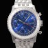 레플리카 [브라이틀링] 남성용 네비타이머 크로노그래프 ETA7750-2 타입 오토매틱 41mm 메탈줄 블루다이얼 bre5935  
