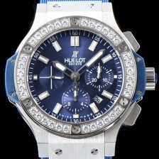 레플리카 [휴블렛] 남성용 New pgrade!!빅뱅 301.SX.1170.SX.2704 1:1 수공 맞물림 형식의 쥬얼라인 크로노그래프 44MM 블루 다이얼 수정형 ETA 7750 오토매틱 무브먼트 HUB0233  