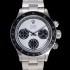 레플리카 [로렉스] 남성용 1965년 모델 클래식  코스모그래프 데이토나   Ref.6241 수동감기/기계식 37mm 스크류 다운 푸셔 메탈줄 화이트다이얼 rol1959  