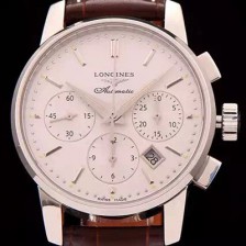 레플리카 [론진] 남성용 마스터 컬렉션 크로노그래프 오토매틱 화이트다이얼 LON0401  