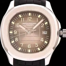 레플리카 [파텍필립] 남성용 애쿼노트 아쿠아넛 졈보 스틸 시리즈 쵸콜릿 브라운 다이얼 PAT0400  