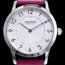 레플리카 [에르메스] 남성용 슬림 데르메스 W041733WW00 화이트 다이얼 춰츠 무브먼트 HEM4200  