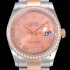 레플리카 [로렉스]여성용 데이져스트 오토매틱 36미리 18K 로즈골드 보석/큐빅 핑크다이얼 3235무브 ROL41801  