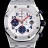 레플리카 [오데마피게] 남성용 로얄오크 오프쇼어 26170ST.OO.D101CR.02 판다 다이얼 에디션!!크로노그래프 화이트 와플 다이얼 브레이슬릿 오토매틱 무브먼트 AUD0214  